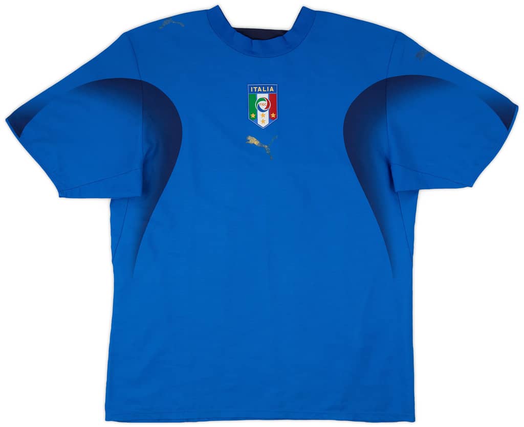 2006 Italy Home Shirt - 4/10 - (M)