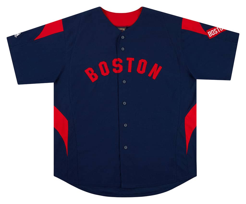 2009 Boston Red Sox Majestic Cooperstown Collection Jersey XL