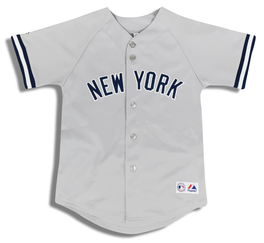 2005-2009 New York Yankees Majestic Jersey (Away) Y