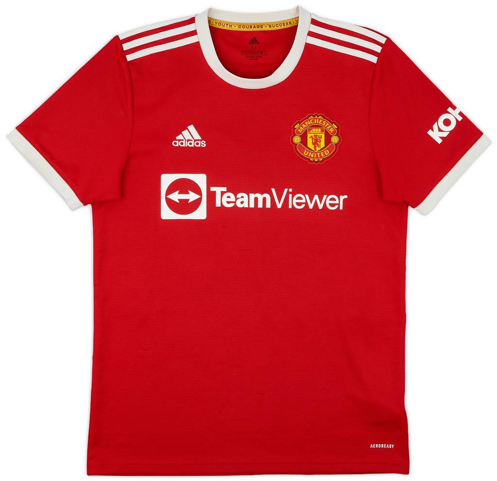 2021-22 Manchester United Home Shirt Sancho #25 - 7/10 - (M)