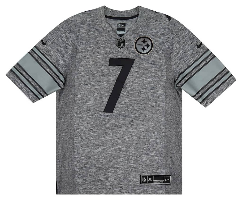 2015 Pittsburgh Steelers Roethlisberger #7 Nike Limited Jersey (Alternate) M