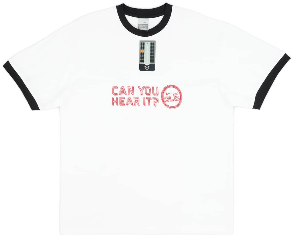 2003-04 Nike 'Ole' Fan Tee - 9/10 - (XS)