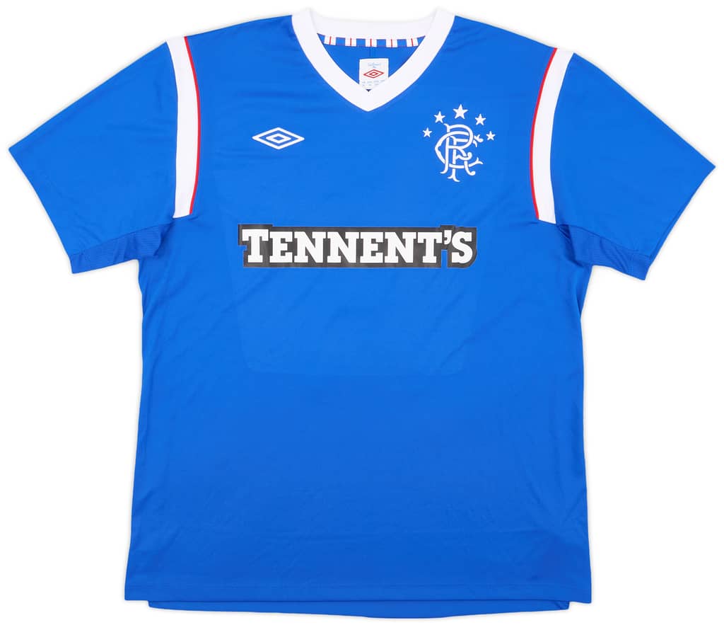 2011-12 Rangers Match Issue European Home Shirt Goian #2
