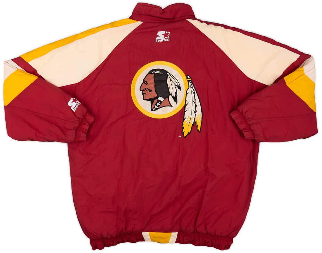 1990s Washington Redskins Starter Rain Coat - 6/10 - (L)