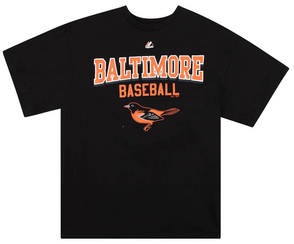 2012 Baltimore Orioles Majestic Tee XL