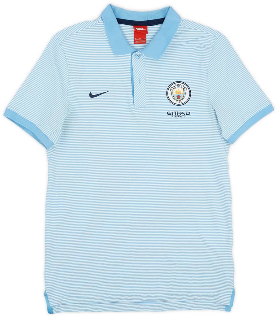2016-17 Manchester City Nike Polo Shirt - 10/10 - (M)