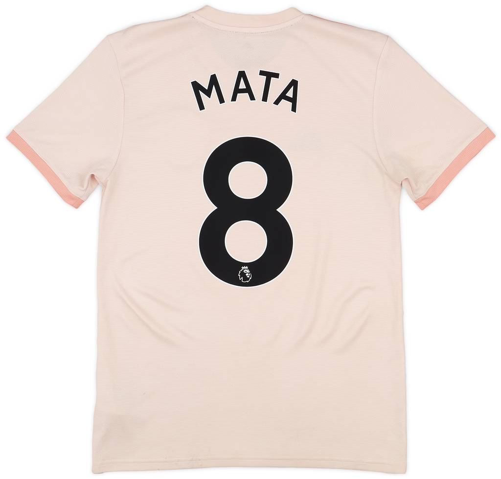 2018-19 Manchester United Away Shirt Mata #8 - 5/10 - (S)