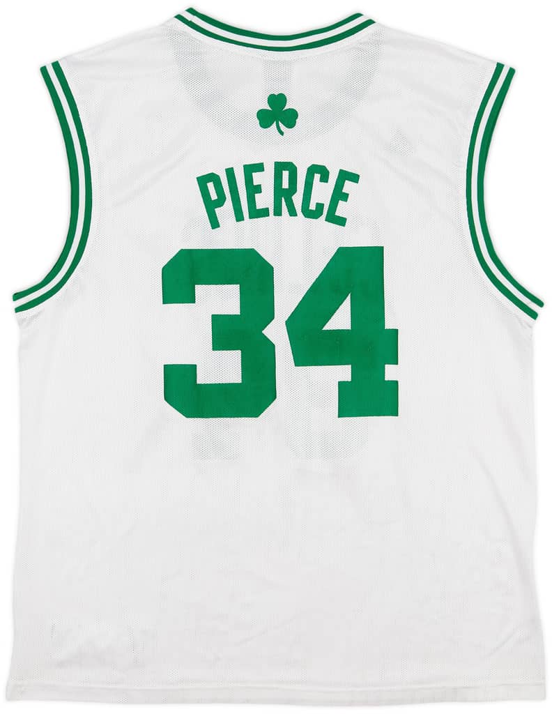 2006-10 Boston Celtics Pierce #34 adidas Home Jersey - 7/10 - (XL)