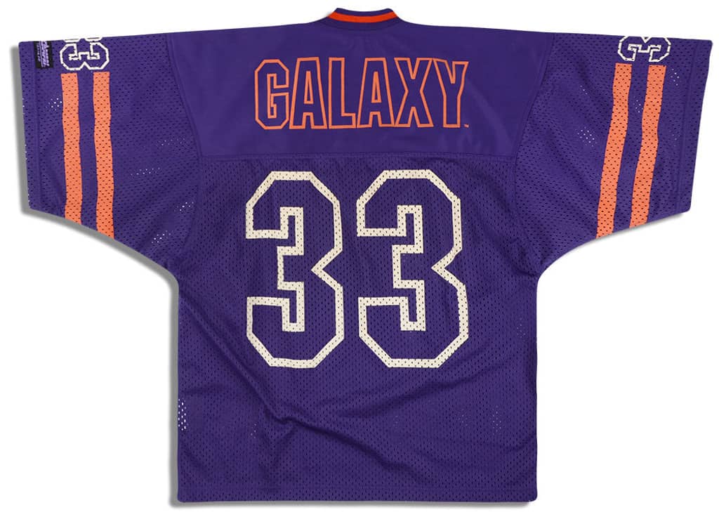 1991 Frankfurt Galaxy #33 Campri Teamline Jersey (Home) L