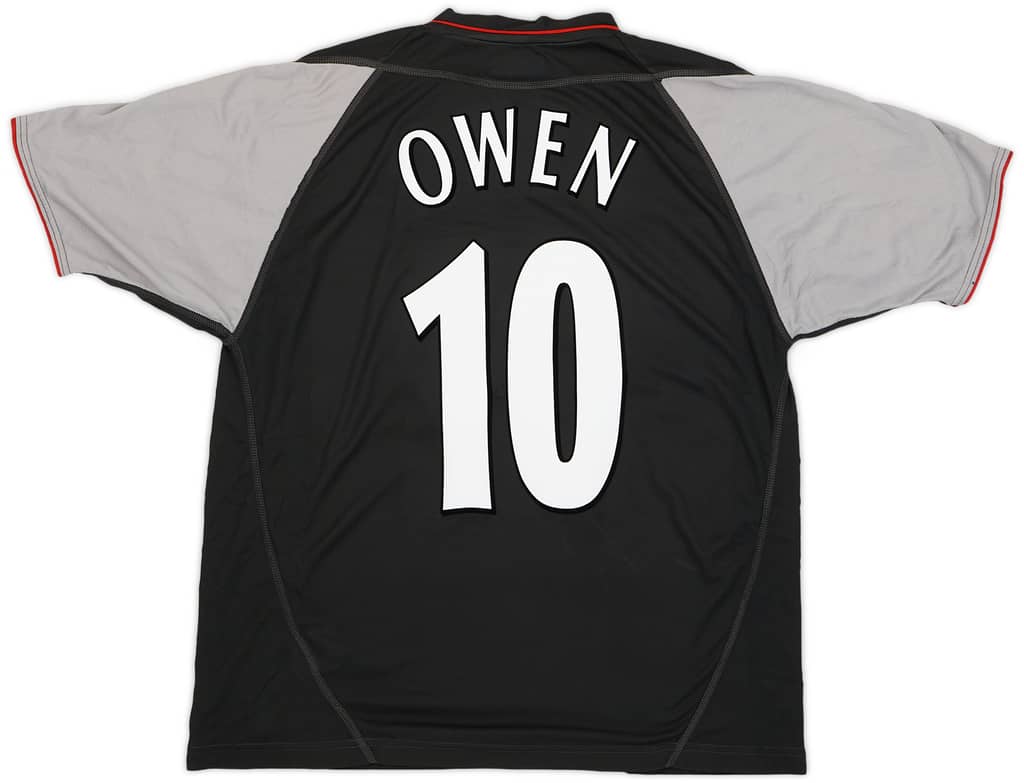2002-04 Liverpool Away Shirt Owen #10 - 7/10 - (L)