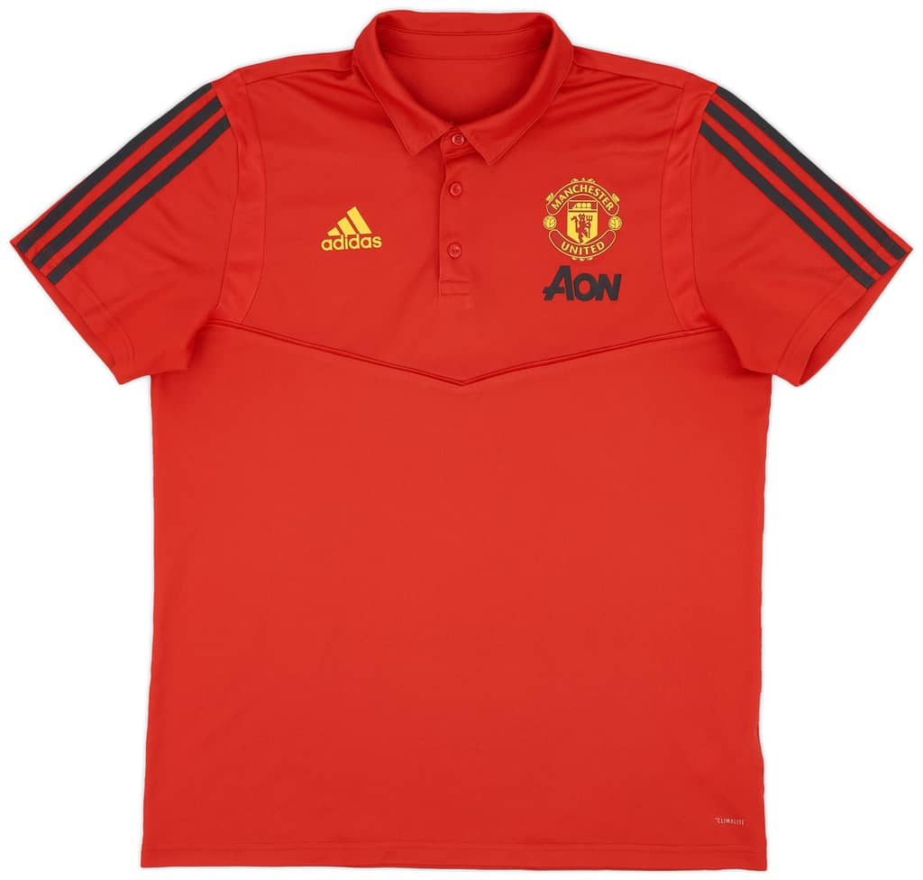2015-16 Manchester United adidas Polo Shirt - 8/10 - (M)