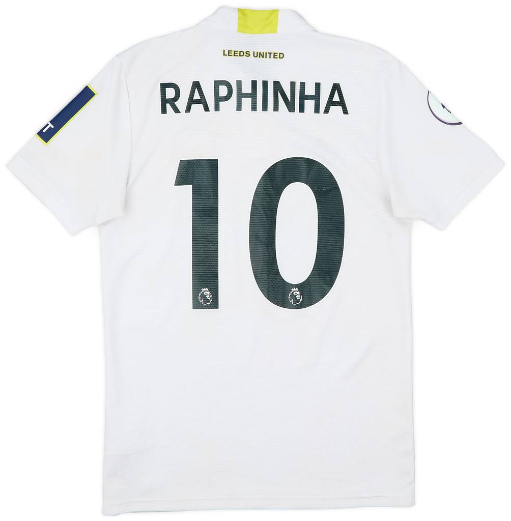 2021-22 Leeds United Home Shirt Raphinha #10 - 7/10 - (S)