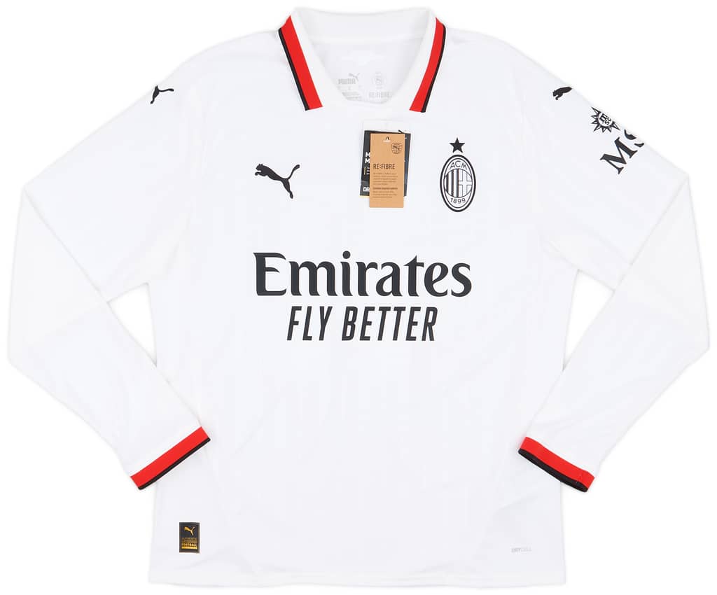 2024-25 AC Milan Away L/S Shirt Pulisic #11