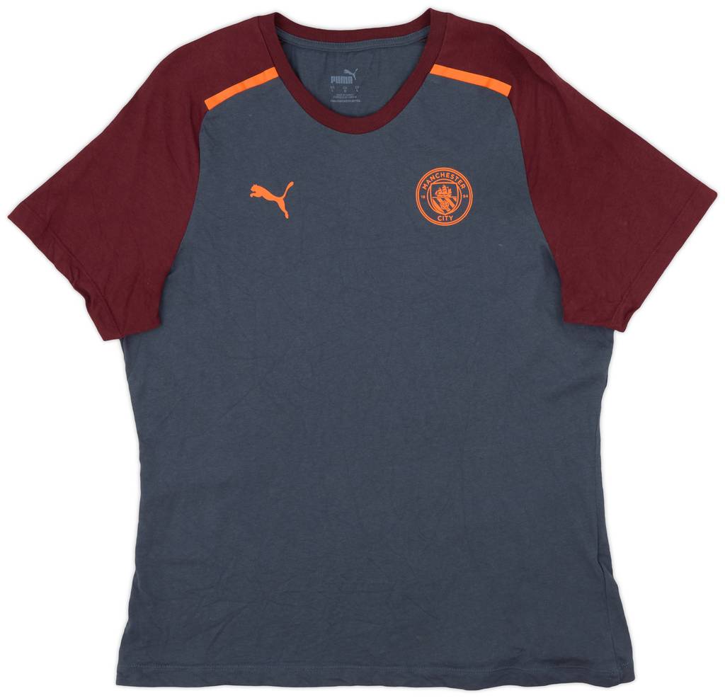 2023-24 Manchester City Puma Leisure Tee - 9/10 - (L)