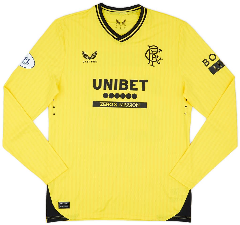 2023-24 Rangers Match Issue GK Shirt McCrorie #28