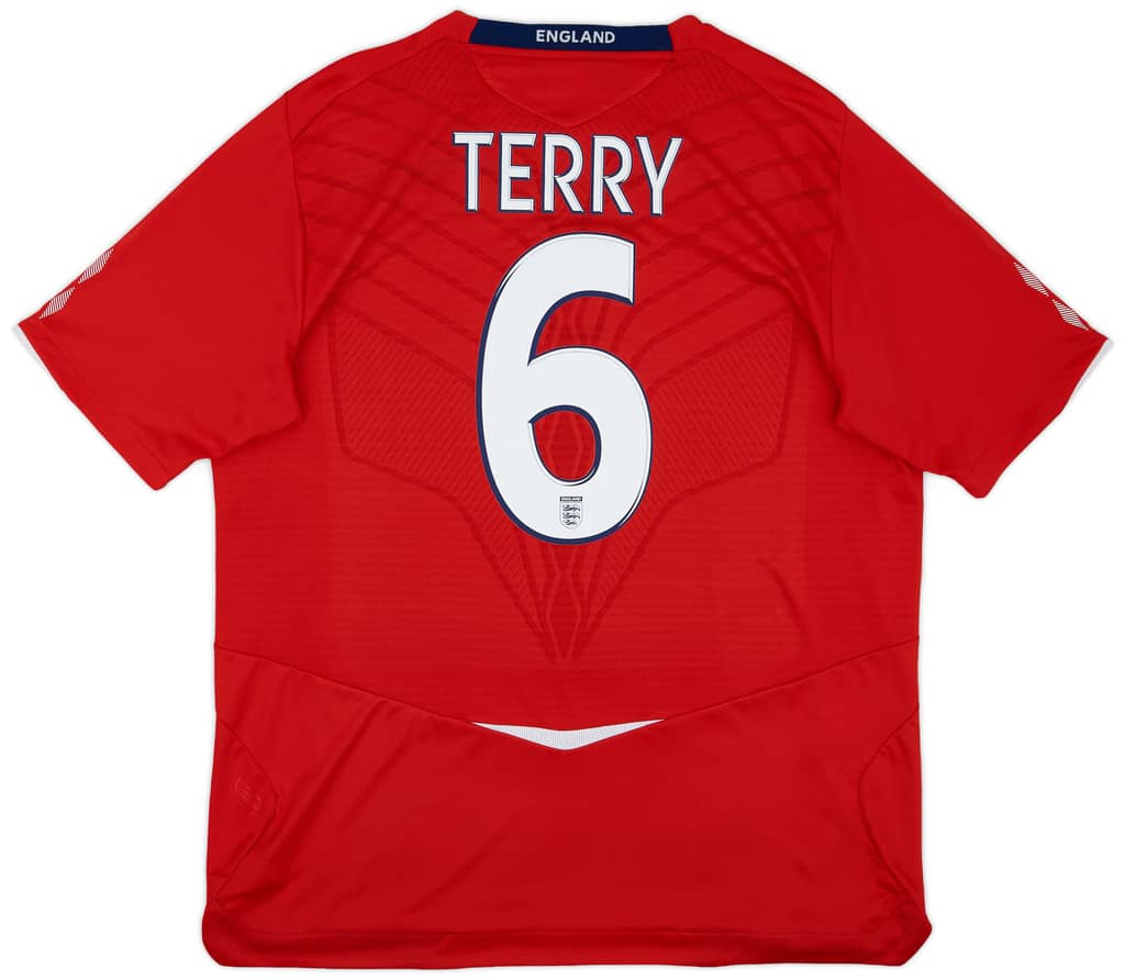 2008-10 England Away Shirt Terry #6 - 8/10 - (XL)
