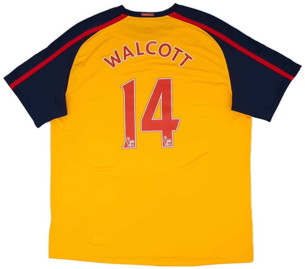 2008-09 Arsenal Away Shirt Walcott #14 - 8/10 - (XXL)