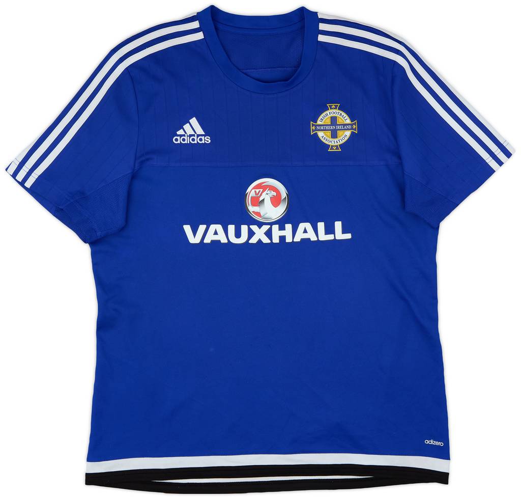 2016-17 Northern Ireland adidas Training Shirt - 9/10 - (L)