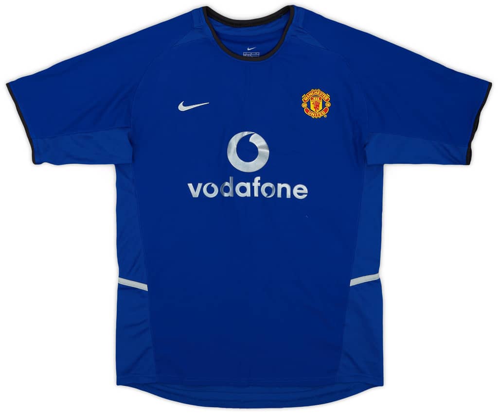 2002-03 Manchester United Third Shirt - 8/10 - (L.Boys)