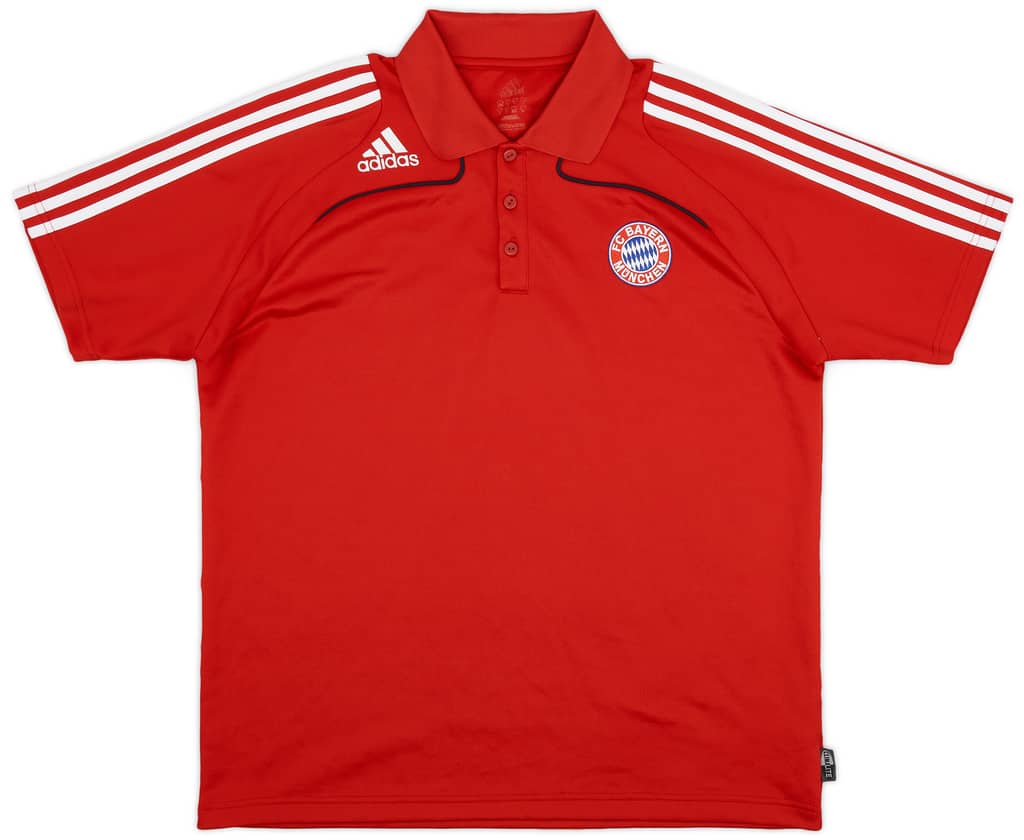 2008-09 Bayern Munich adidas Polo Shirt - 8/10 - (XL)