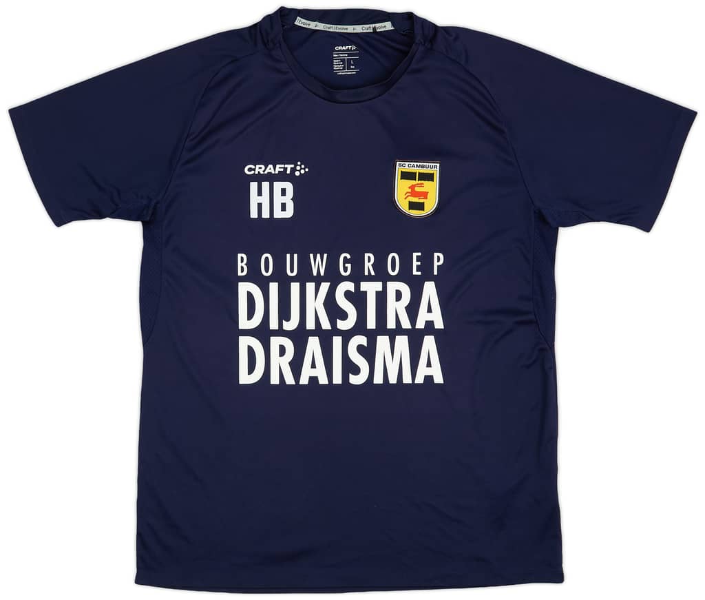 2019-20 SC Cambuur Staff Issue Craft Training Shirt HB - 7/10 - (L)