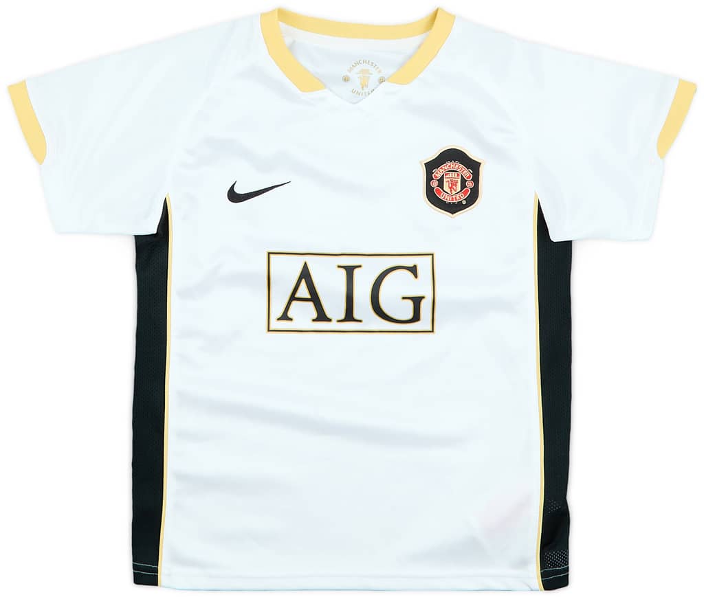 2006-08 Manchester United Away Shirt - 8/10 - (5-6 Years)