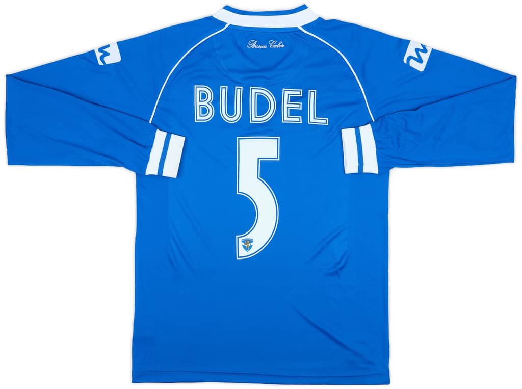 2011-12 Brescia Home L/S Shirt Budel #5 - 8/10 - (XL)