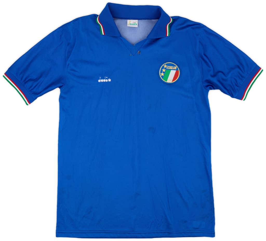 1986-91 Italy Home Shirt - 7/10 - (L)