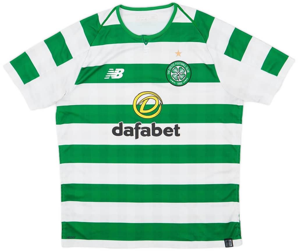 2018-19 Celtic Home Shirt - 6/10 - (M)