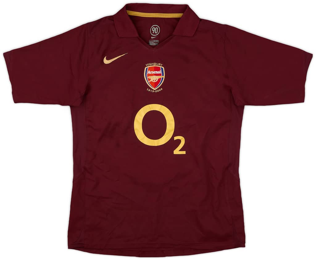 2005-06 Arsenal Home Shirt - 9/10 - (L.Boys)