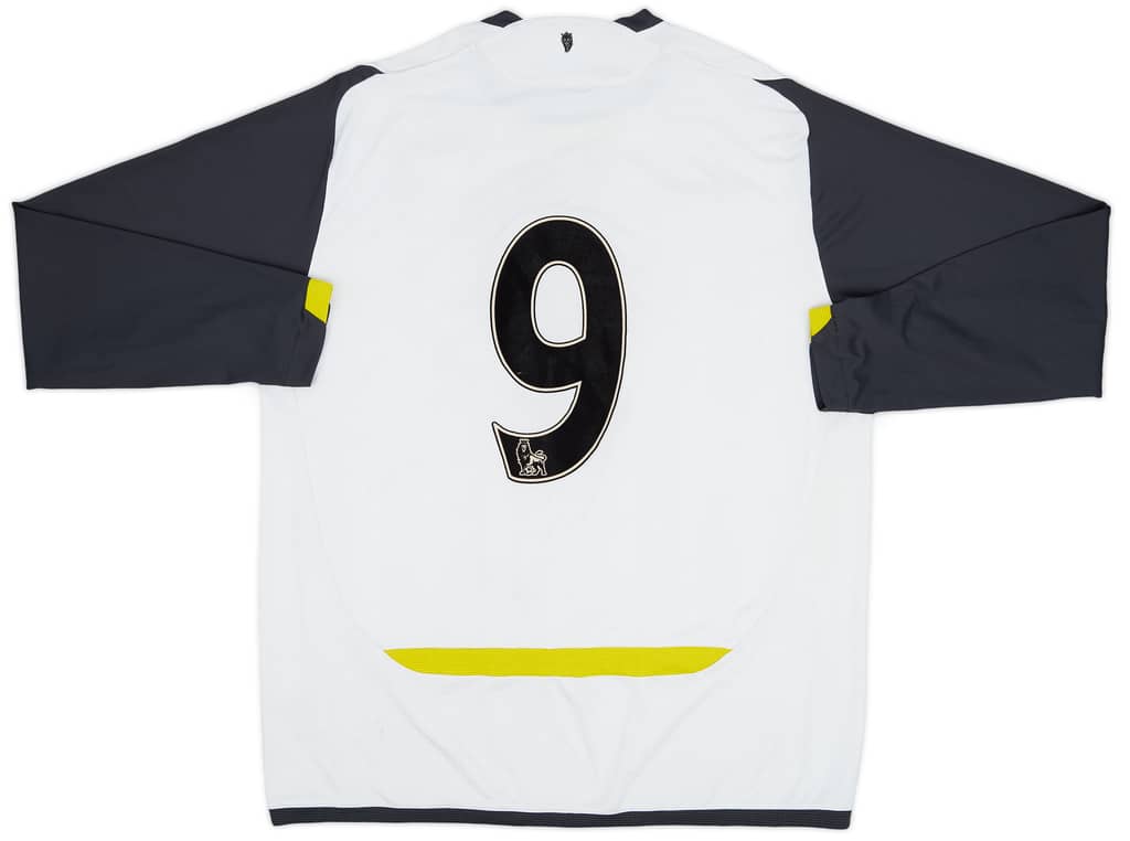 2009-10 Sunderland Away L/S Shirt #9 - 7/10 - (XL)