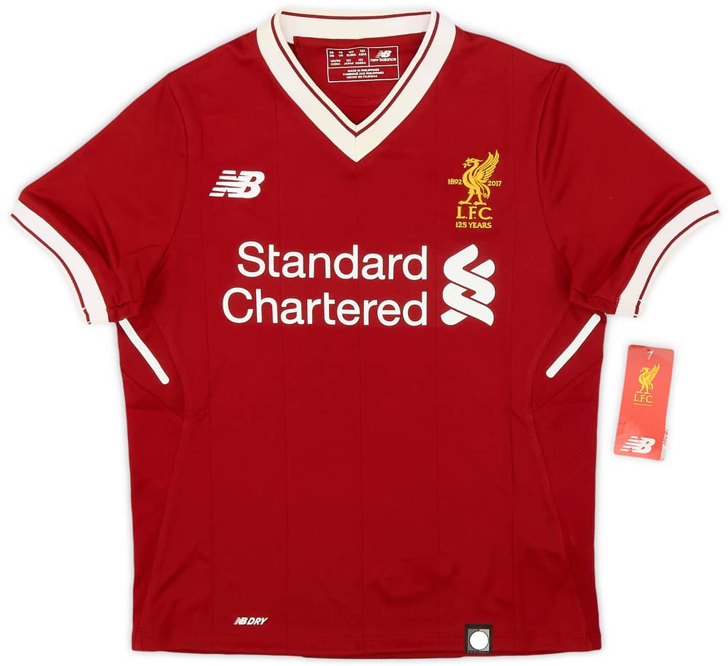 2017-18 Liverpool 125 Years Home Shirt (S.Boys)