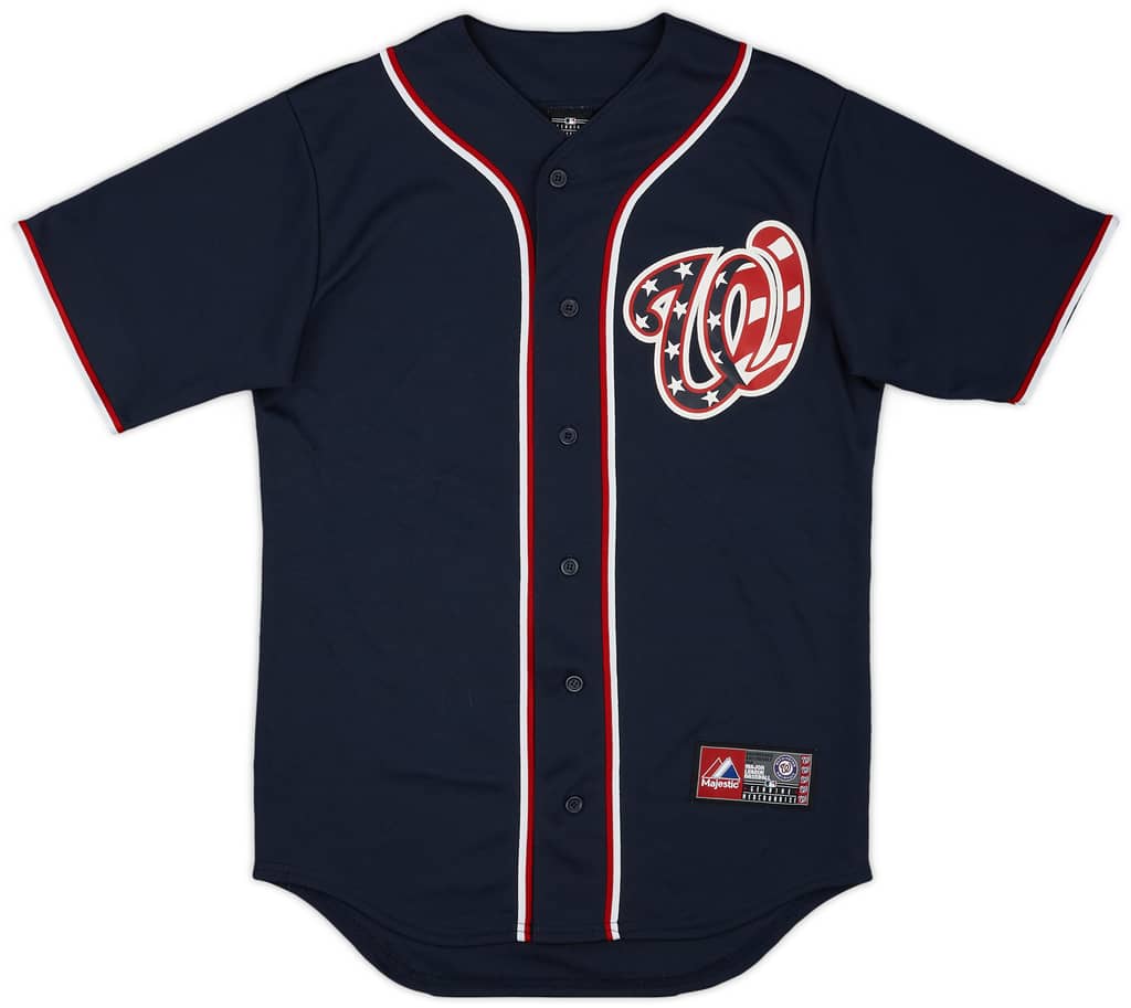 2011-19 Washington Nationals Majestic Alternate Jersey - 9/10 - (S)