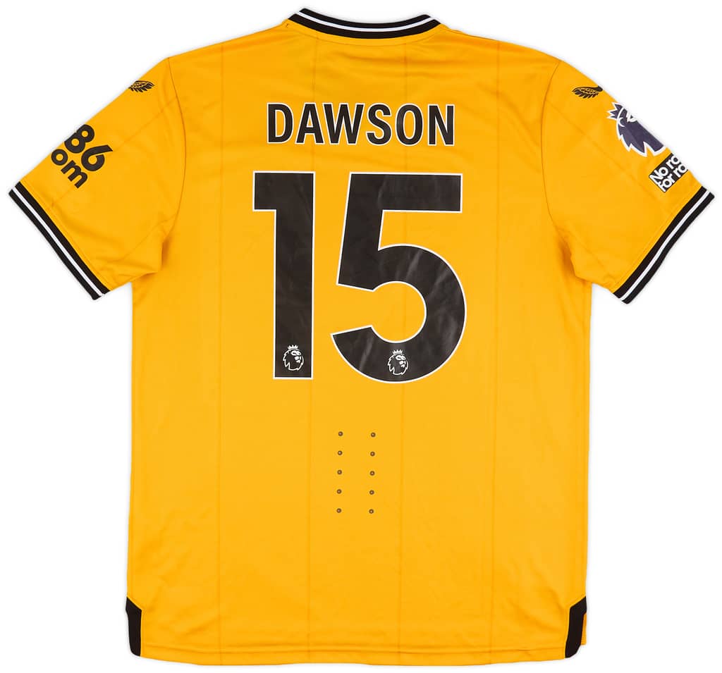 2023-24 Wolves Match Issue Home Shirt Dawson #15