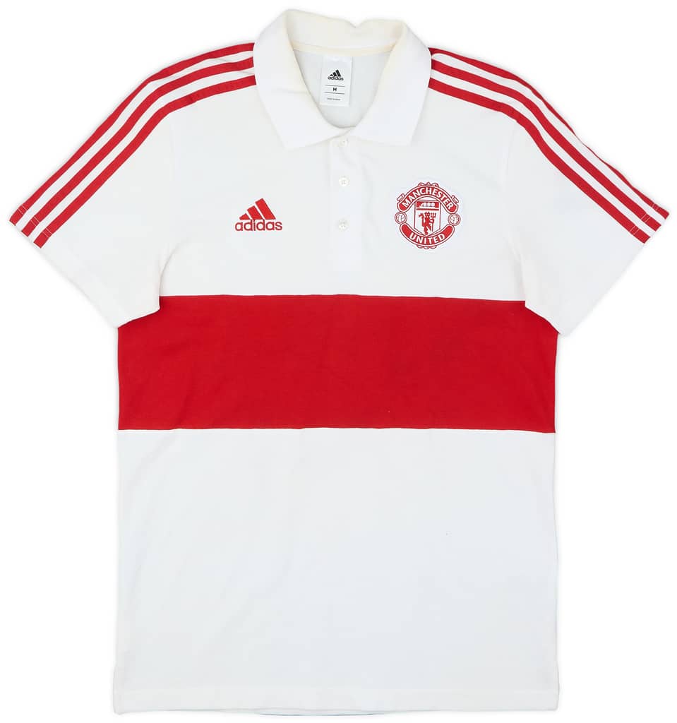 2017-18 Manchester United adidas Polo Shirt - 7/10 - (M)