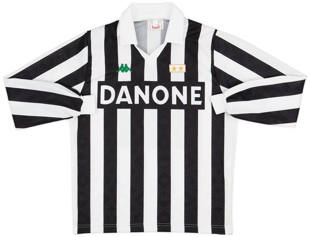1992-94 Juventus Home L/S Shirt - 8/10 - (M)