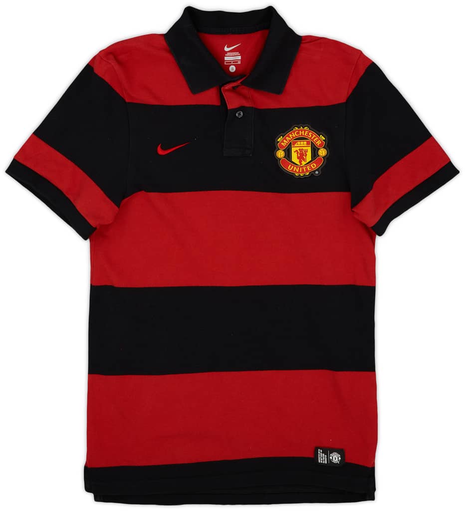2011-12 Manchester United Nike Polo Shirt - 7/10 - (S)