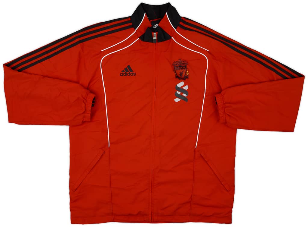 2010-11 Liverpool adidas Track Jacket - 6/10 - (L/XL)