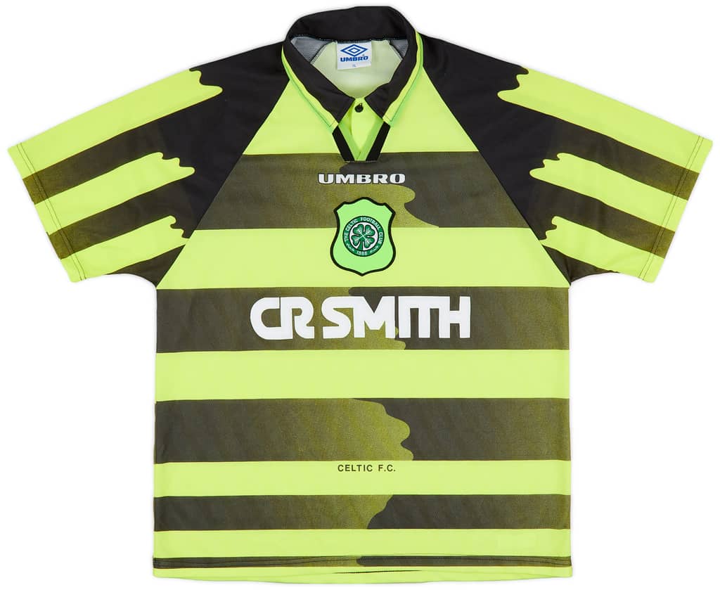 1996-97 Celtic Away Shirt - 8/10 - (XL)