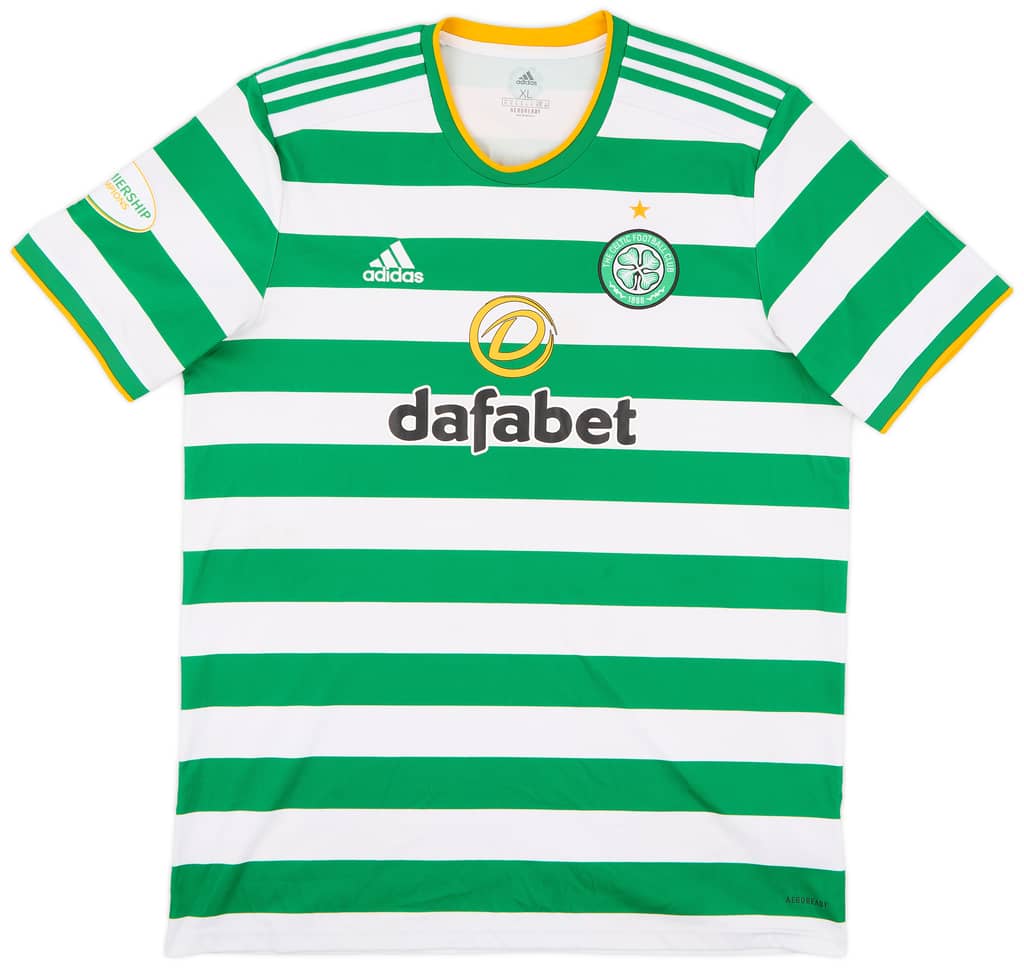 2020-21 Celtic Home Shirt - 6/10 - (XL)