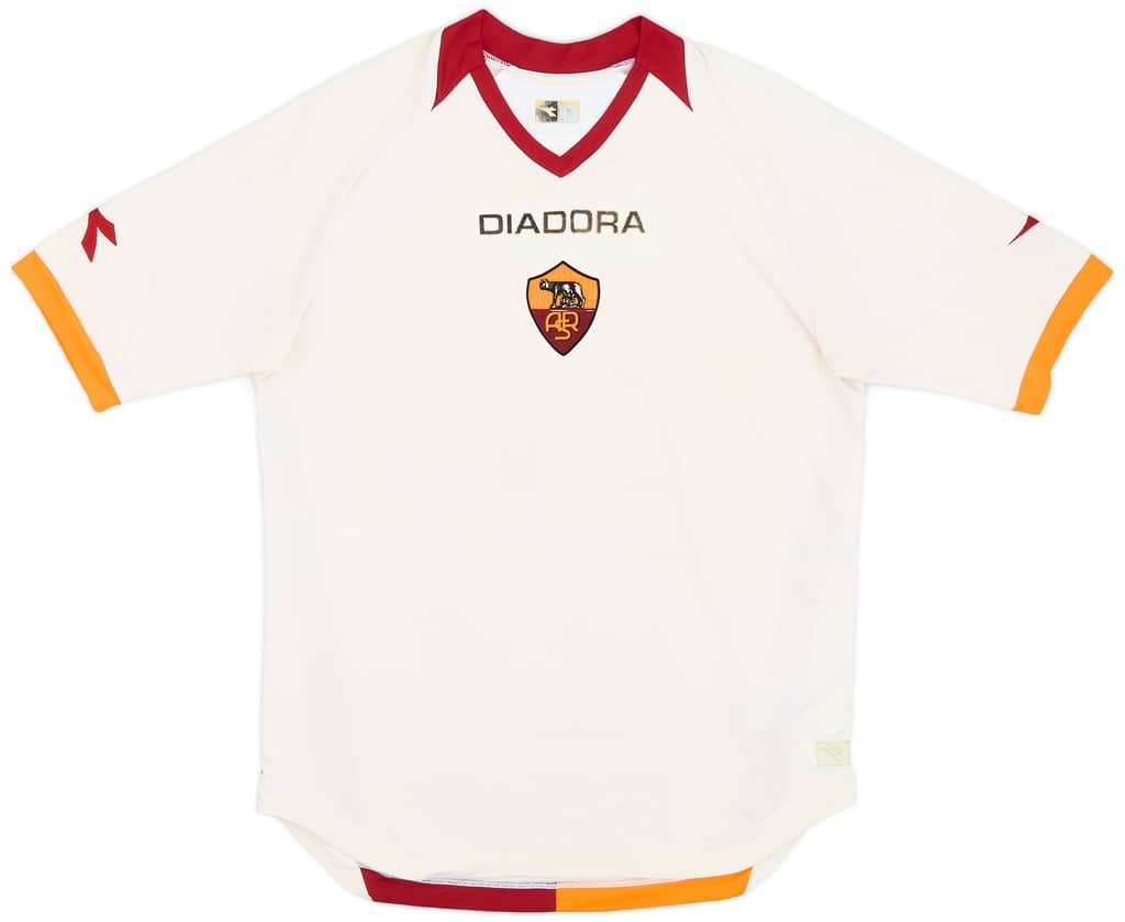 2006-07 Roma Away Shirt - 6/10 - (S)