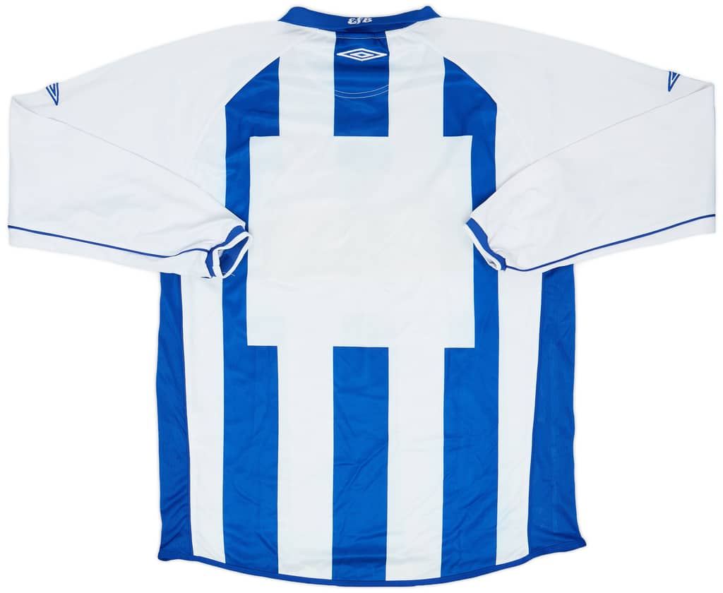 2005-06 Esbjerg Home L/S Shirt - 8/10 - (XL)