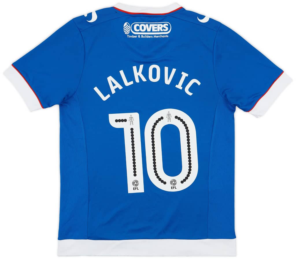 2016-17 Portsmouth Home Shirt Lalkovic #10 - 9/10 - (S)