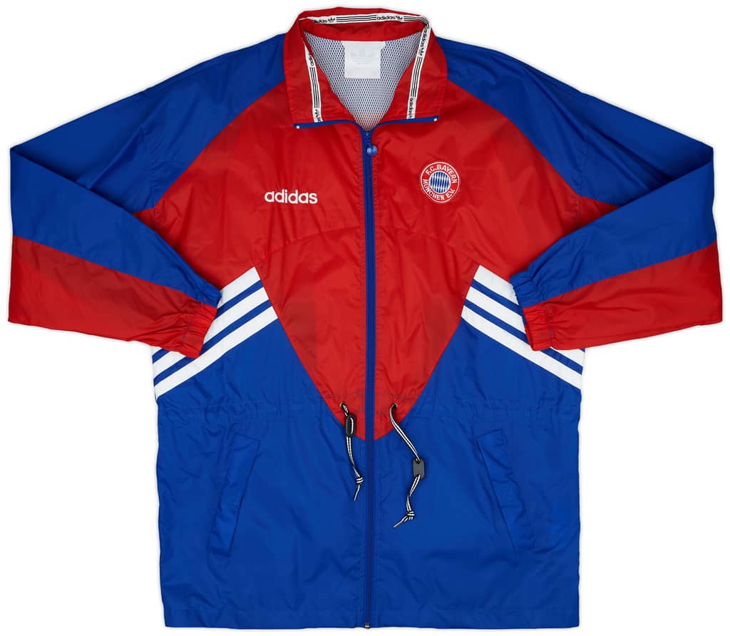 1995-96 Bayern Munich adidas Rain Jaket - 9/10 - (XXL)