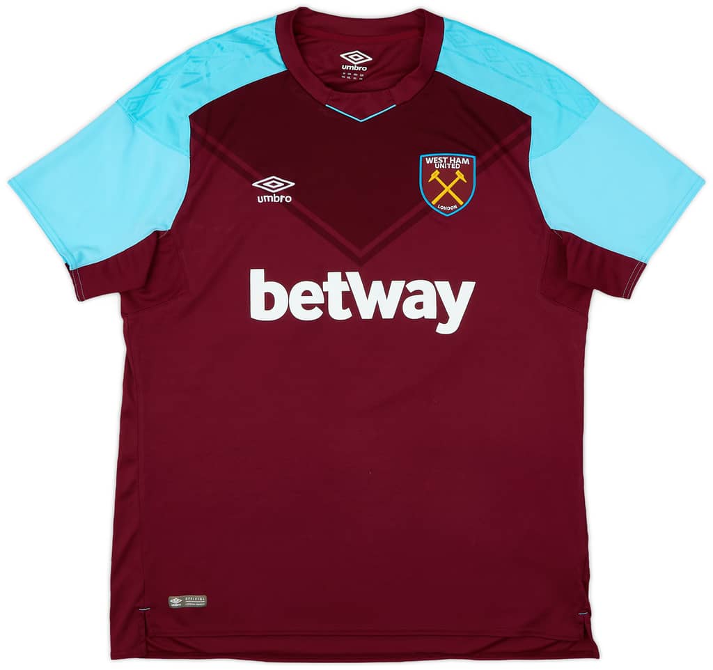 2017-18 West Ham Home Shirt Zabaleta #5 - 7/10 - (XXL)