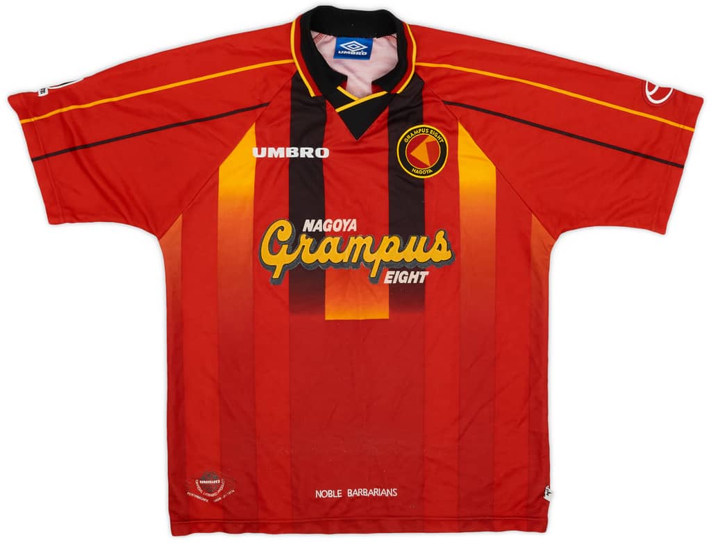 1996-98 Nagoya Grampus Eight Home Shirt - 8/10 - (L)