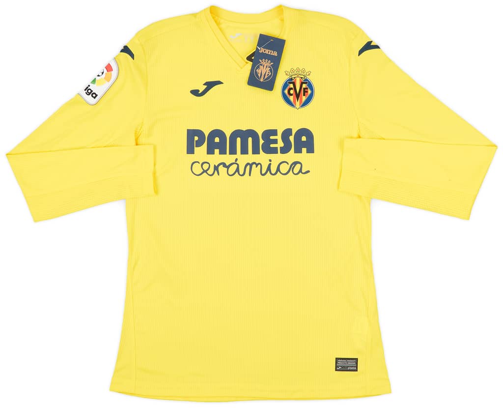 2020-21 Villarreal Home L/S Shirt Gerard #7 (M)