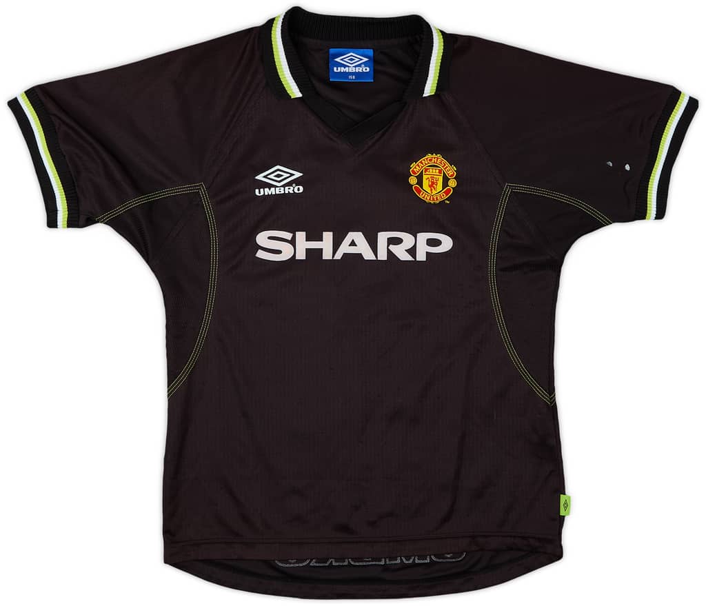 1998-99 Manchester United Third Shirt - 5/10 - (L.Boys)