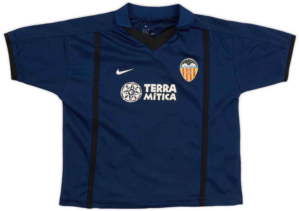 2000-01 Valencia Away Shirt - 5/10 - (5-6 Years)