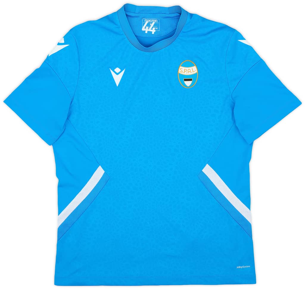 2022-23 SPAL Player Issue Macron Training Shirt #44 - 8/10 - (M)